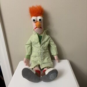 Disney Store Muppets BEAKER 17" Plush Stuffed Toy Rare